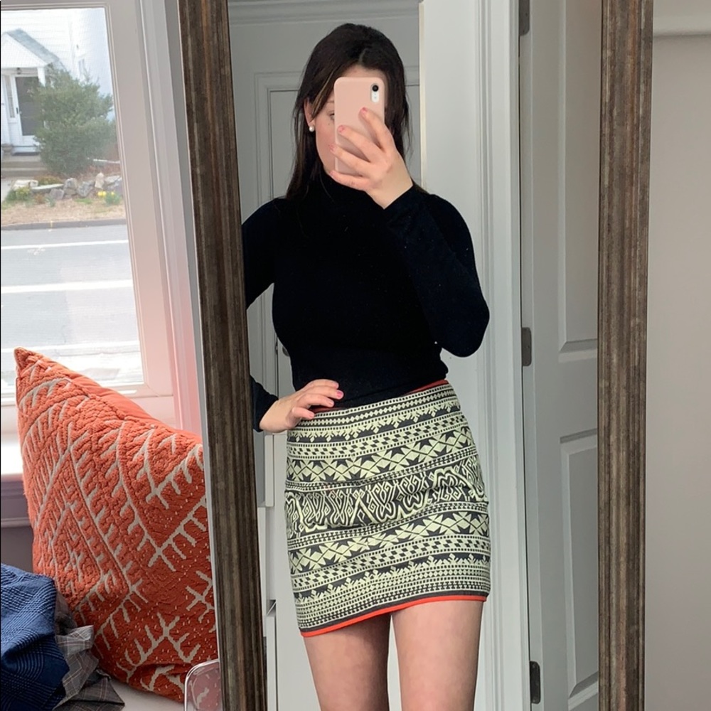 Embroidered skirt